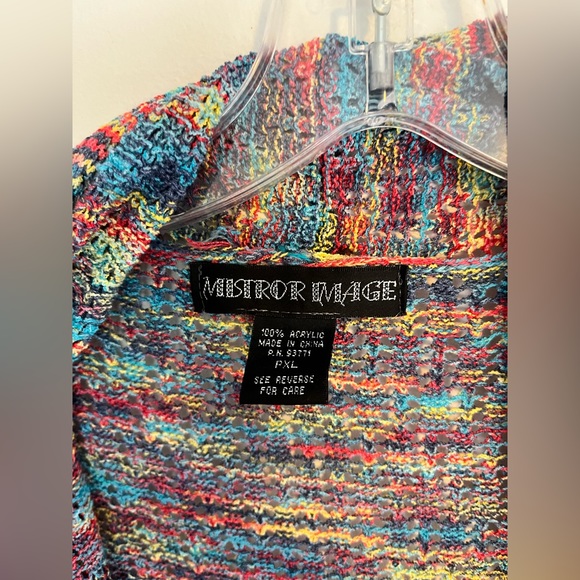 Fun Mistror Rainbow Knitted Vest - Picture 2 of 5